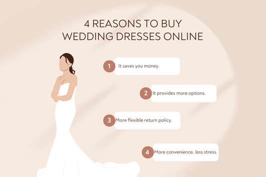 4 Reasons to buy wedding dresses online